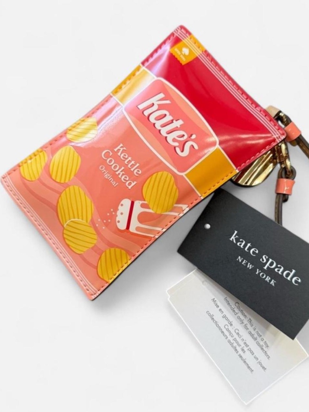 Kate Spade Novelty Snack Chip Wristlet